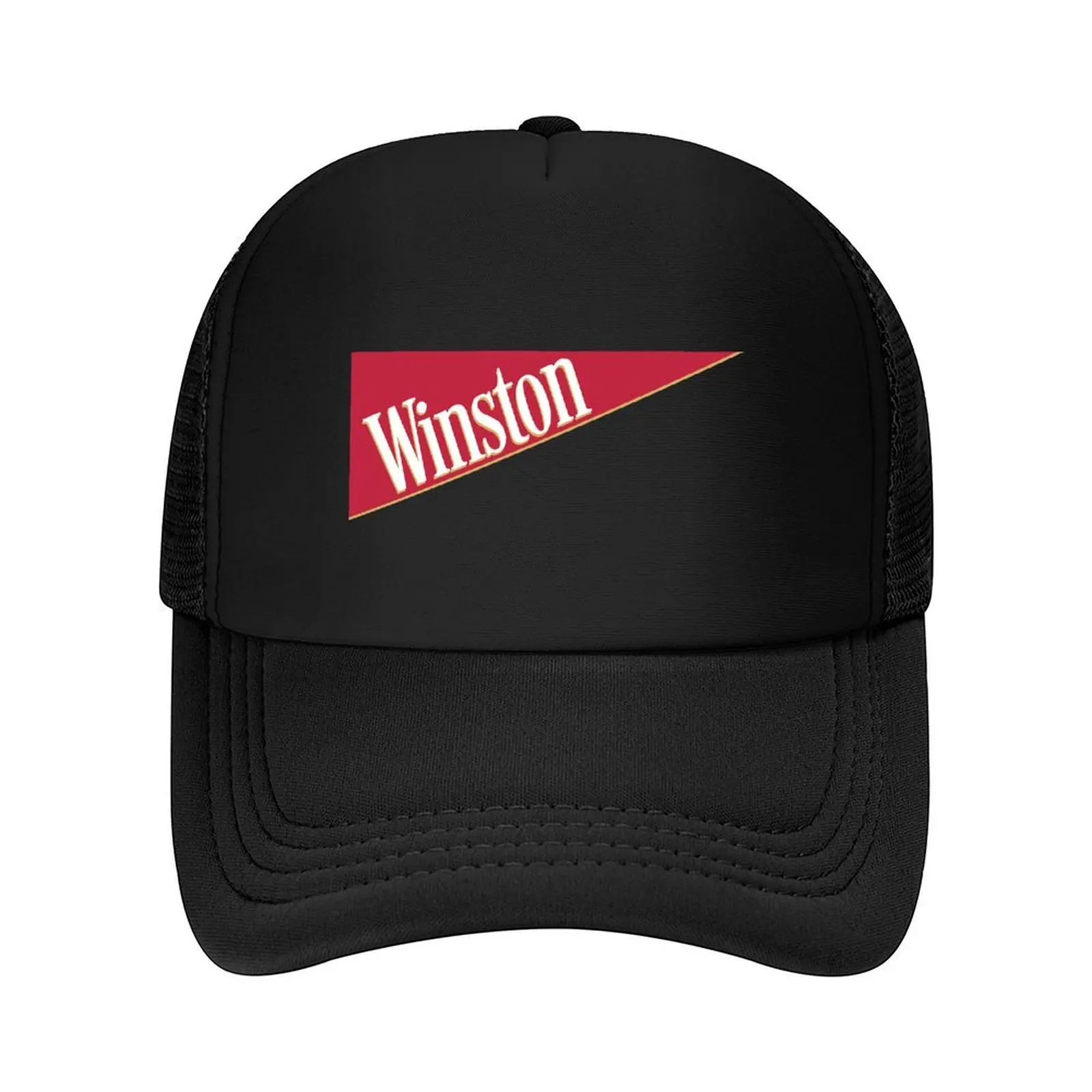 

Winston Vintage Retro Cigarettes Logo Baseball Cap tea Hat Male hat derby hat Luxury Brand Women's Hats For The Sun Men's