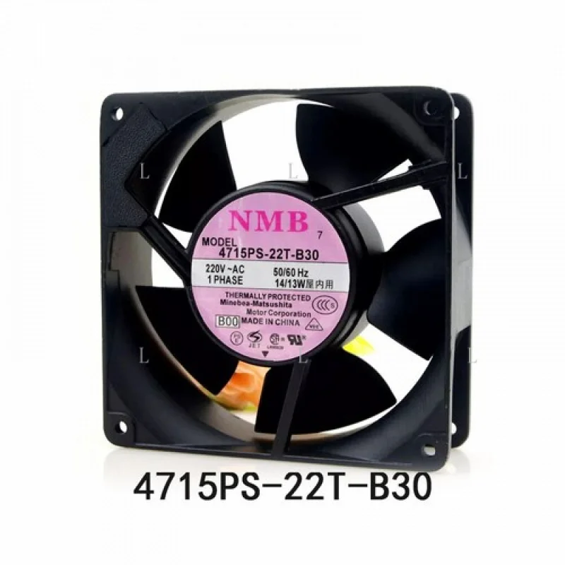 

L for NMB 4715PS-22T-B30 220VAC 14/13W 120*120*38mm Cabinet cooling Fan Fully Teste