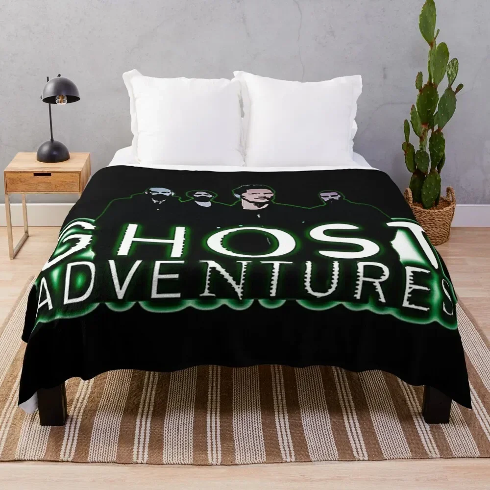 

Ghost Adventures Crew Throw Blanket Ultra Plush Cozy Blanket for Napping Sleeping