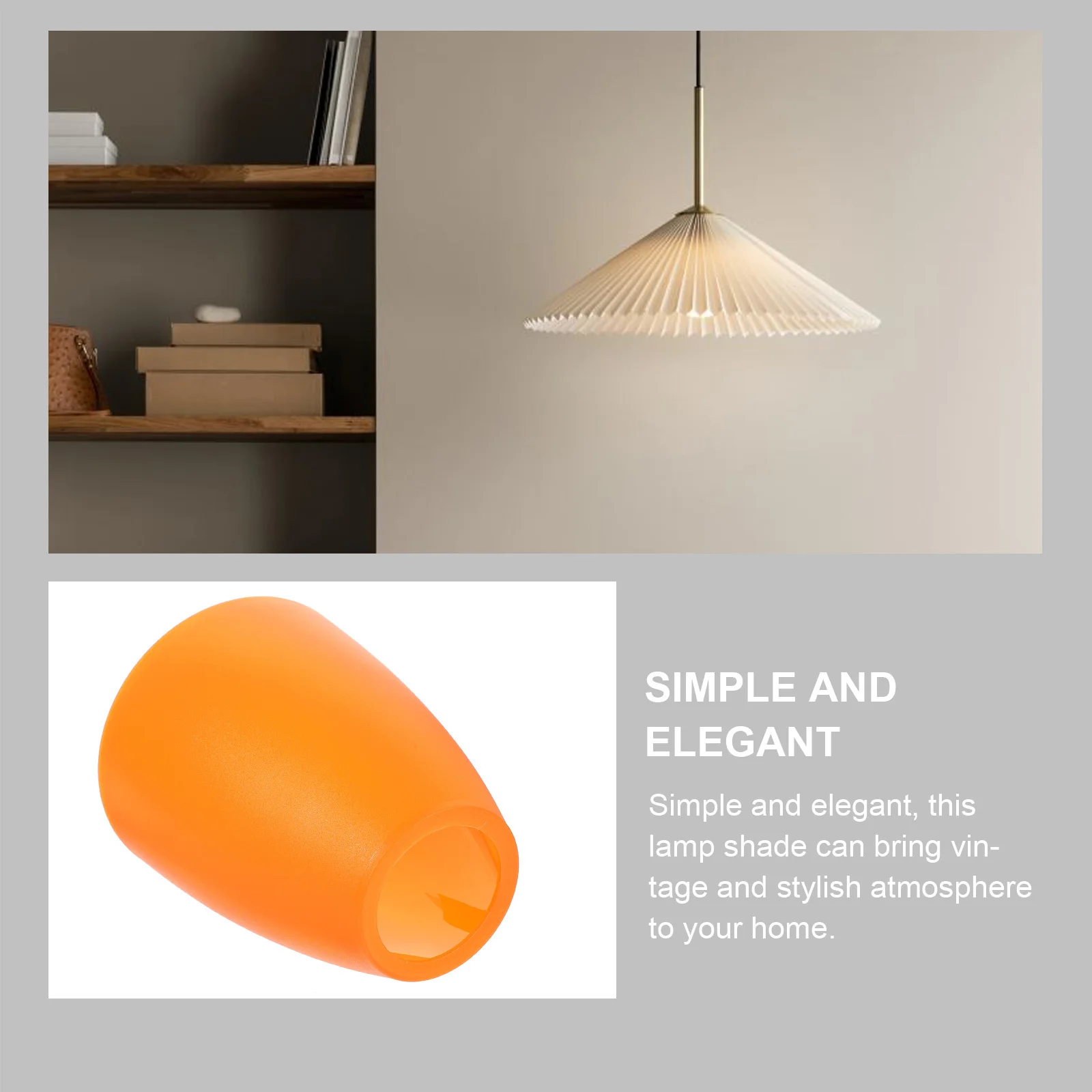 

2pcs Small Lampshade 42Mm Opening Drum Style Vintage Light Cover For Desk Wall Ceiling Lamp Lampshades Replacement Lighting