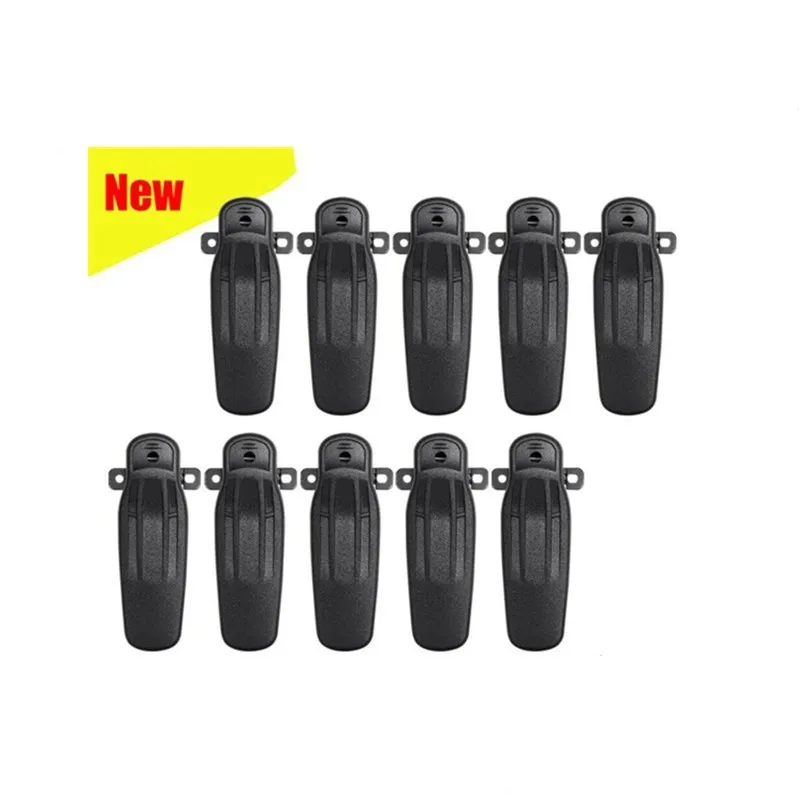 

10pcs KBH-11 Belt Clip For TK2180 TK3180 TK5210 TK5310 TK5220 TK5320 NX200 NX300 NX-410 Portable Radio Walkie Talkie