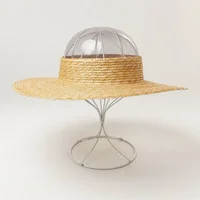 Summer Empty Top Round Sun Hats for Women Elegant Wide Large Brim Beach Straw Hat Casual Panama Caps Uv Protection Cap Sombrero - Image 6