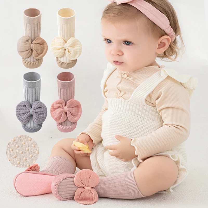 الوليد الجوارب النعال الكرتون الرضع طفل الفتيات جوارب يمكن السير بها على الأرض أحذية المضادة للانزلاق لينة وحيد الصغار الجوارب الأحذية لفتاة #1
