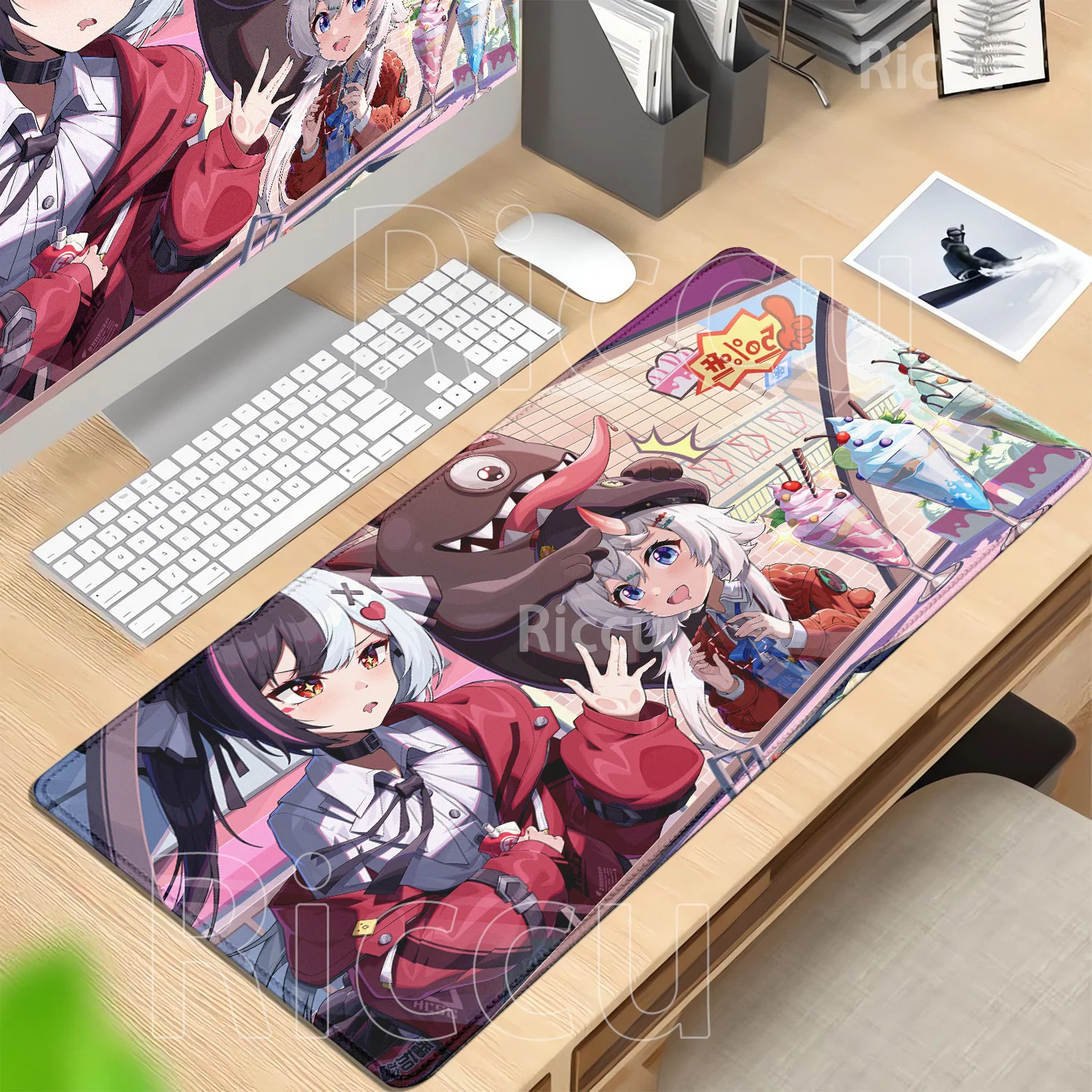 HD Printing Mouse Pad Neverness to Everness XXL Gaming Keyboard Mousepad office Computer Anime Gamer overlock 400x900mm Desk Mat