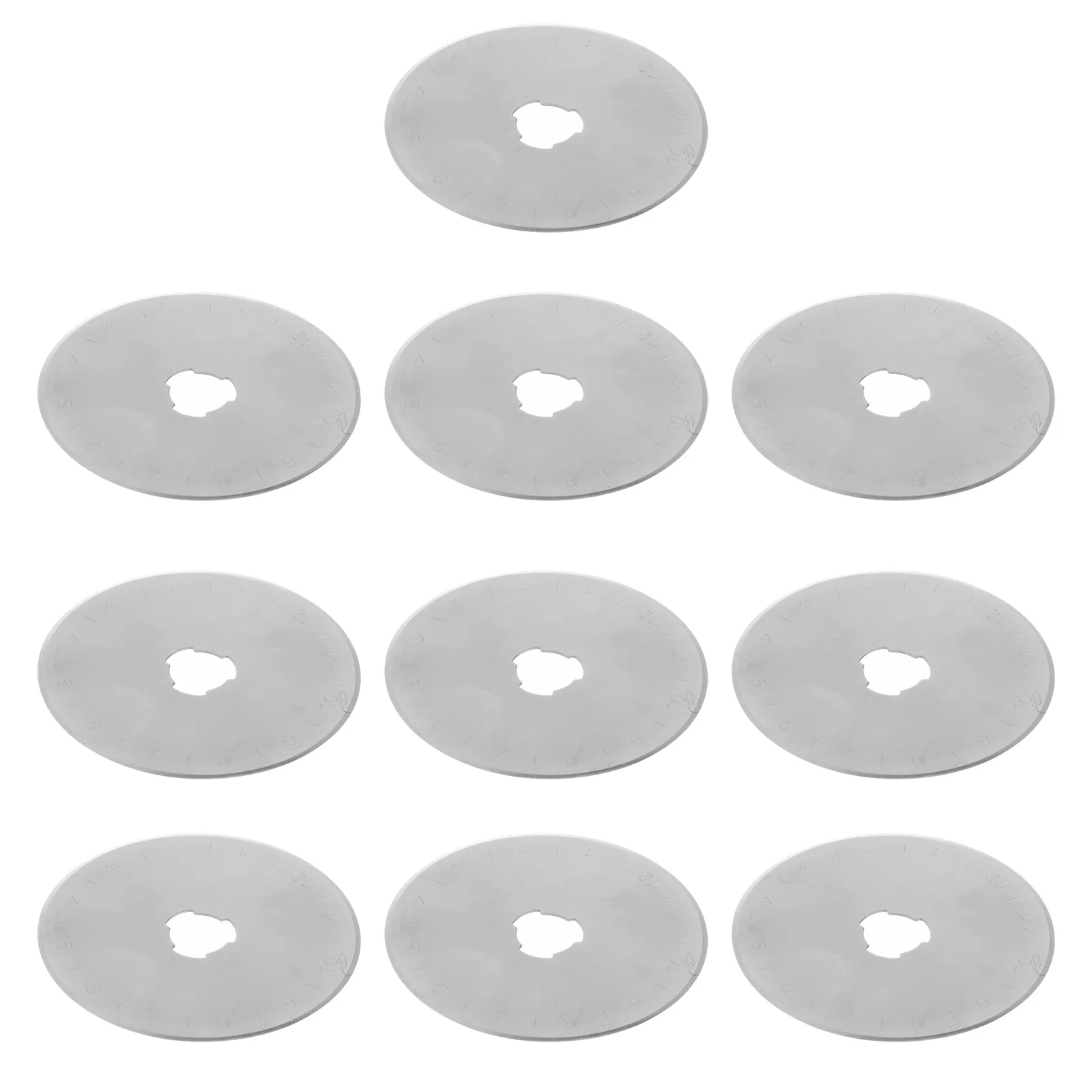

10Pcs Rotary Cutter Blades 45mm Circular Cutting 03mm Super Thin Fabric Paper Plastic Crafts Storage Box