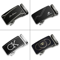 Belt Accessories DIY Leather Belt 替换 Buckle Men's Belt Alloy Automatic Belt Buckle