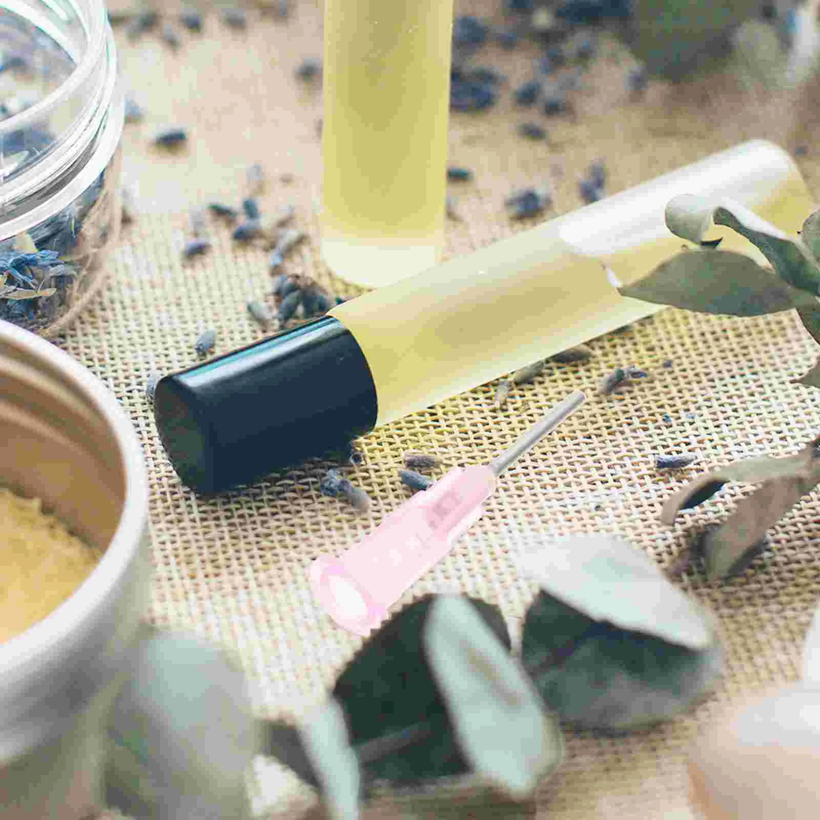 100 Pcs Automatic Dispensing Needle Tips Stainless Steel Needles for Injections Assorted