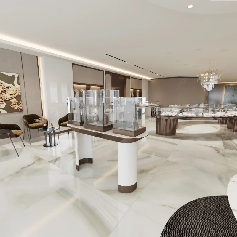 Custom. Custom Style Jewellery Shop interior design jewelry Commercial Interior Design store display