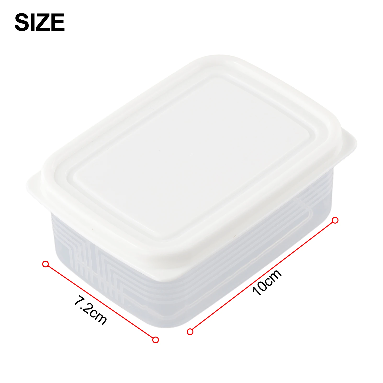 Storage Boxes Box Avoid Waste Plastic Clear Rectangular Square Shape Kitchen Brand New High Quality Food Sealed Box