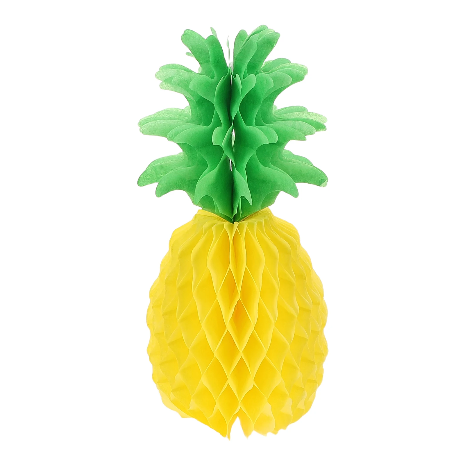

5pcs Pineapple Honeycomb Decorations Creative Lanterns Tropical Fruit Theme Party Centerpieces 3D Hanging Table Decor For