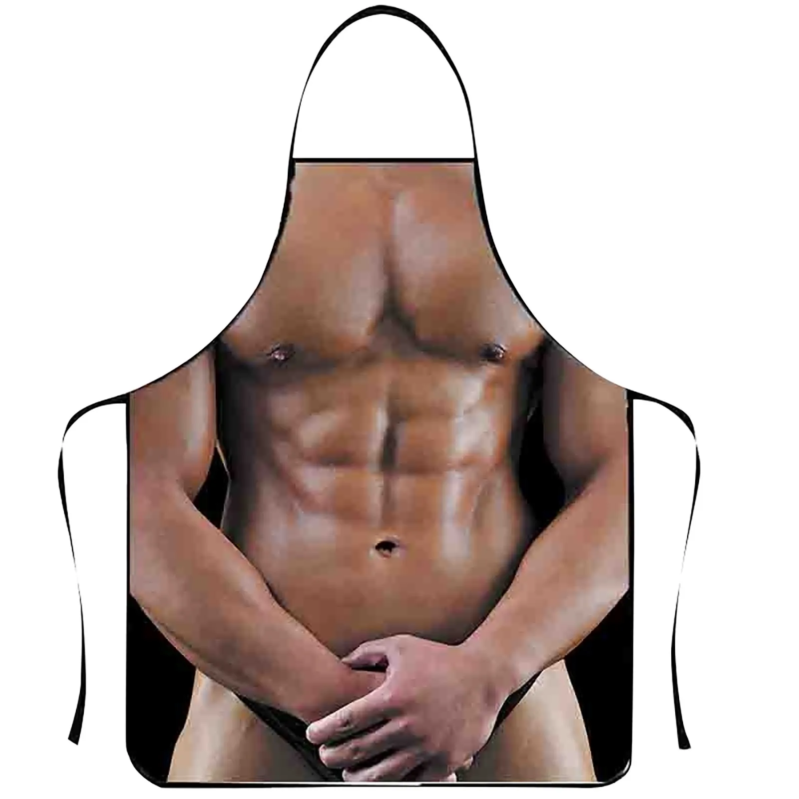 Funny Apron Muscle Man Creative Apron 3D Sexy Bikini Series Aprons Kitchen Dinner Cooking Apron Fashion Couple Festival Gifts