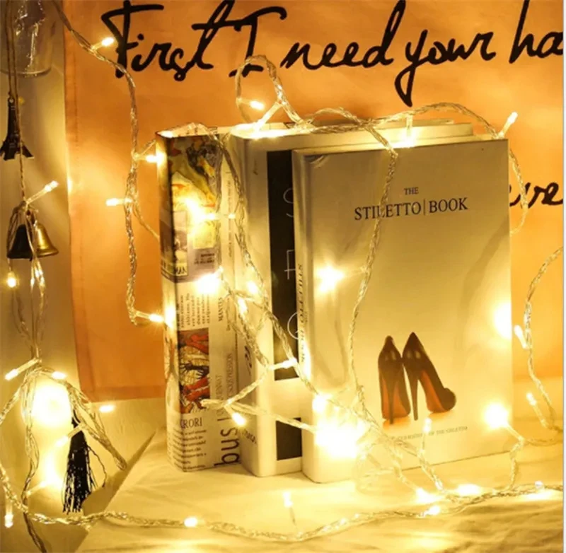 Battery Powered LED String Light Waterproof Fairy Lights Garland Light For Christmas Wedding Party Decoration