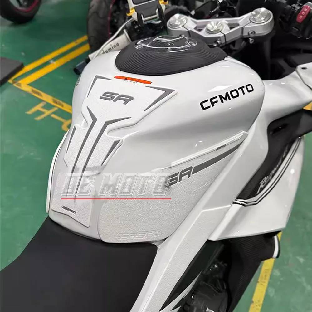 New fuel Tank Sticker Accessories Frosted FOR CFMOTO 450SR 2022 2024 Stickers Fish Bone Stickers Motorcycle Stickers