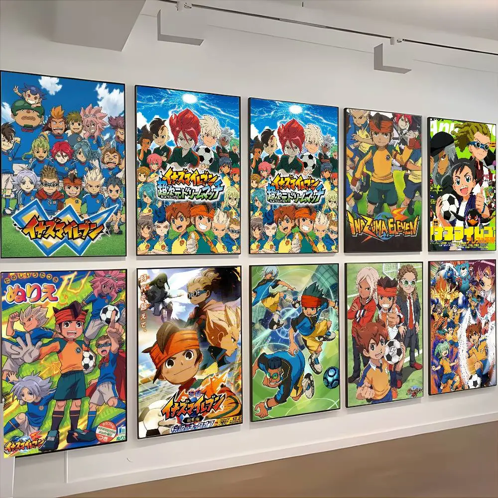 Anime I-Inazuma elf Poster HD Kunst klebrige Wand wasserdicht Zuhause Wohnzimmer Schlafzimmer ästhetische Dekoration