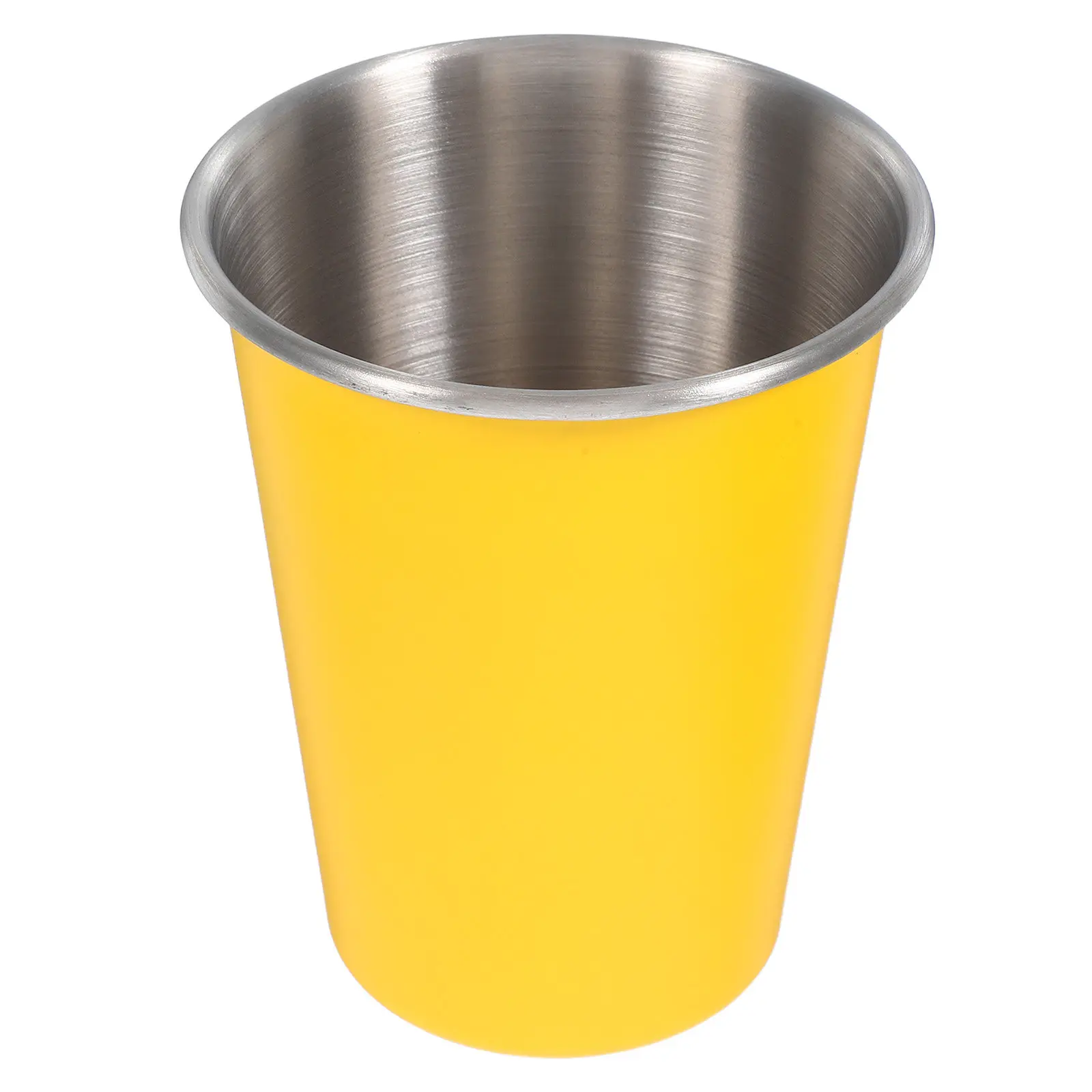 

Портативная кружка из нержавеющей стали для кофе, походов, активного отдыха, однослойная металлическая чашка для горячих и холодных напитков