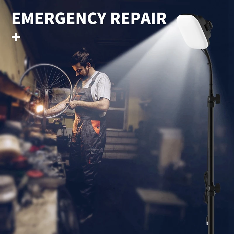 Luces de Camping con Control remoto, luces de Camping con soporte de 3200K-7500K, luces de campo para exteriores, luces colgantes para exteriores