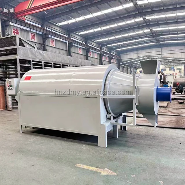 High quality Rotary automatic grain dryer animal mixing drying pig duck dung cow dung dryer