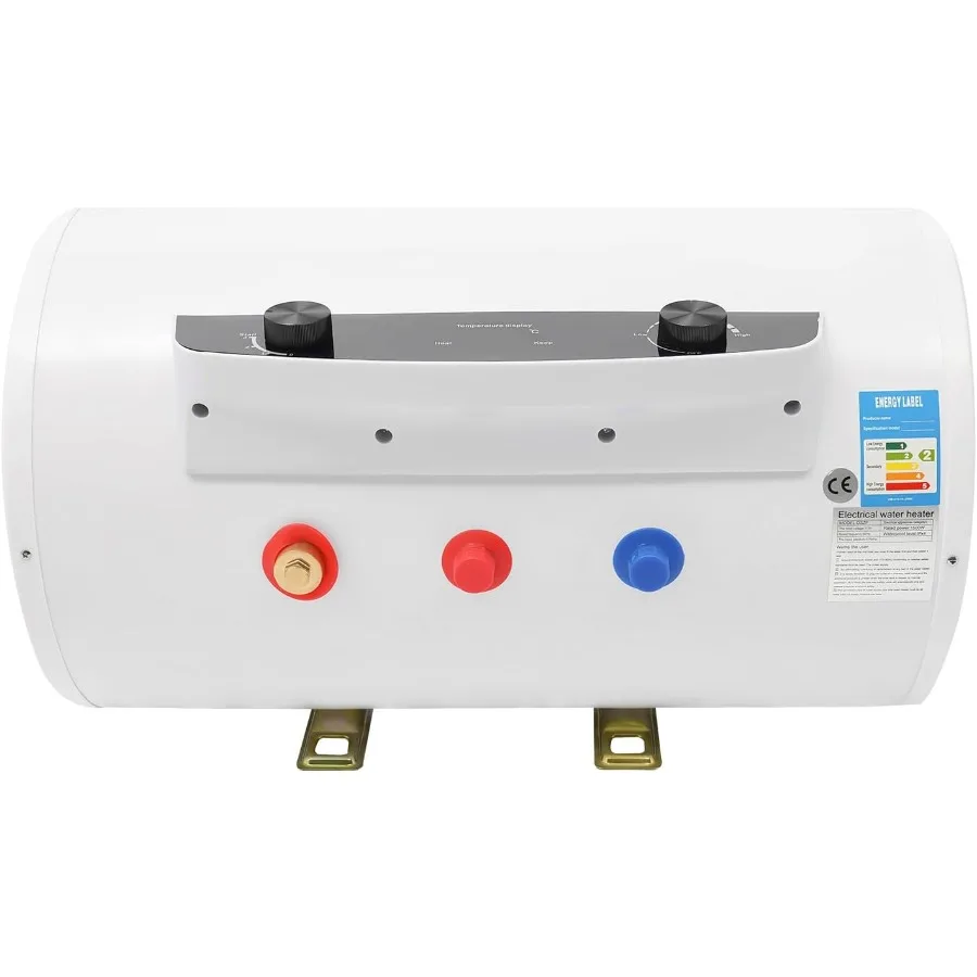 سخان مياه كهربي 35 لتر/9.25 جالون سخان مياه دش مثبت على الحائط مع تسخين سريع 110 فولت 1500 وات IPX4 تصنيف مقاوم للماء Ide