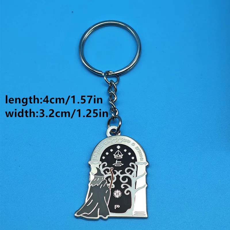 خواتم الفيلم نفس سلسلة المفاتيح المينا سلسلة الأفلام رائعة كيرينغ حقيبة الظهر مجوهرات اكسسوارات هدية عيد ميلاد للأصدقاء