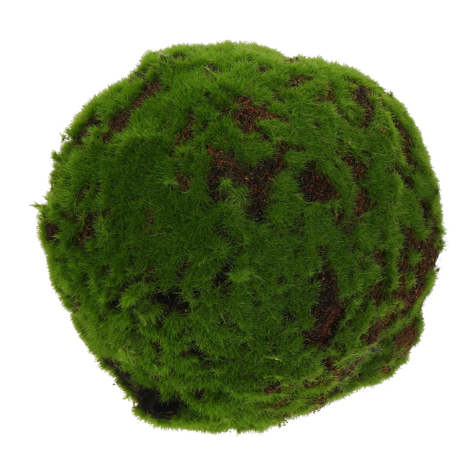 

Simulated Moss Ball Ornament Decorations Mossy Stone Imitated Dragon Faux Artificial