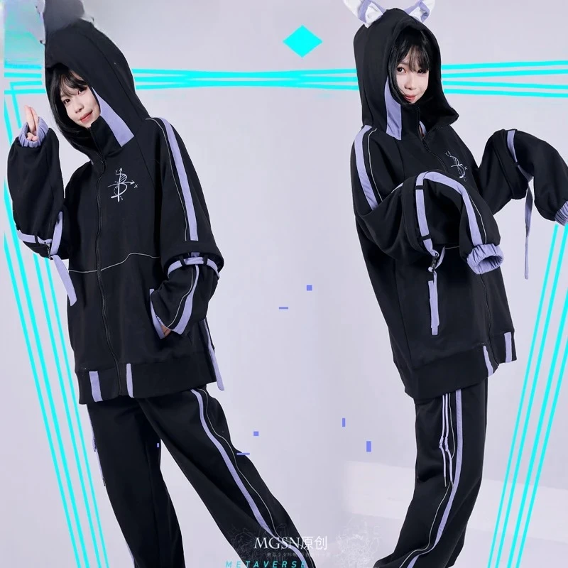 

Japanese Fashion Design Cool Mechanical Style Overalls Oversized Hoodies 2025 Winter Couple Coat Kawaii Clothes Zipper Sudaderas