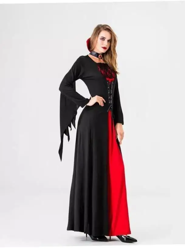 

Костюм для косплея на Хэллоуин: Демон, Невеста, Волшебник. Женская традиционная китайская сценическая одежда из полиэстера.