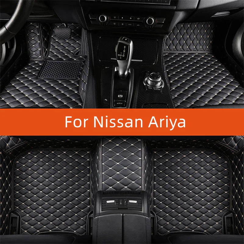 

Custom Leather Car Floor Mat For Nissan Ariya 2020 2021 2022 2023 2024 2025 2026 2027 Car Mat Interior Accessories