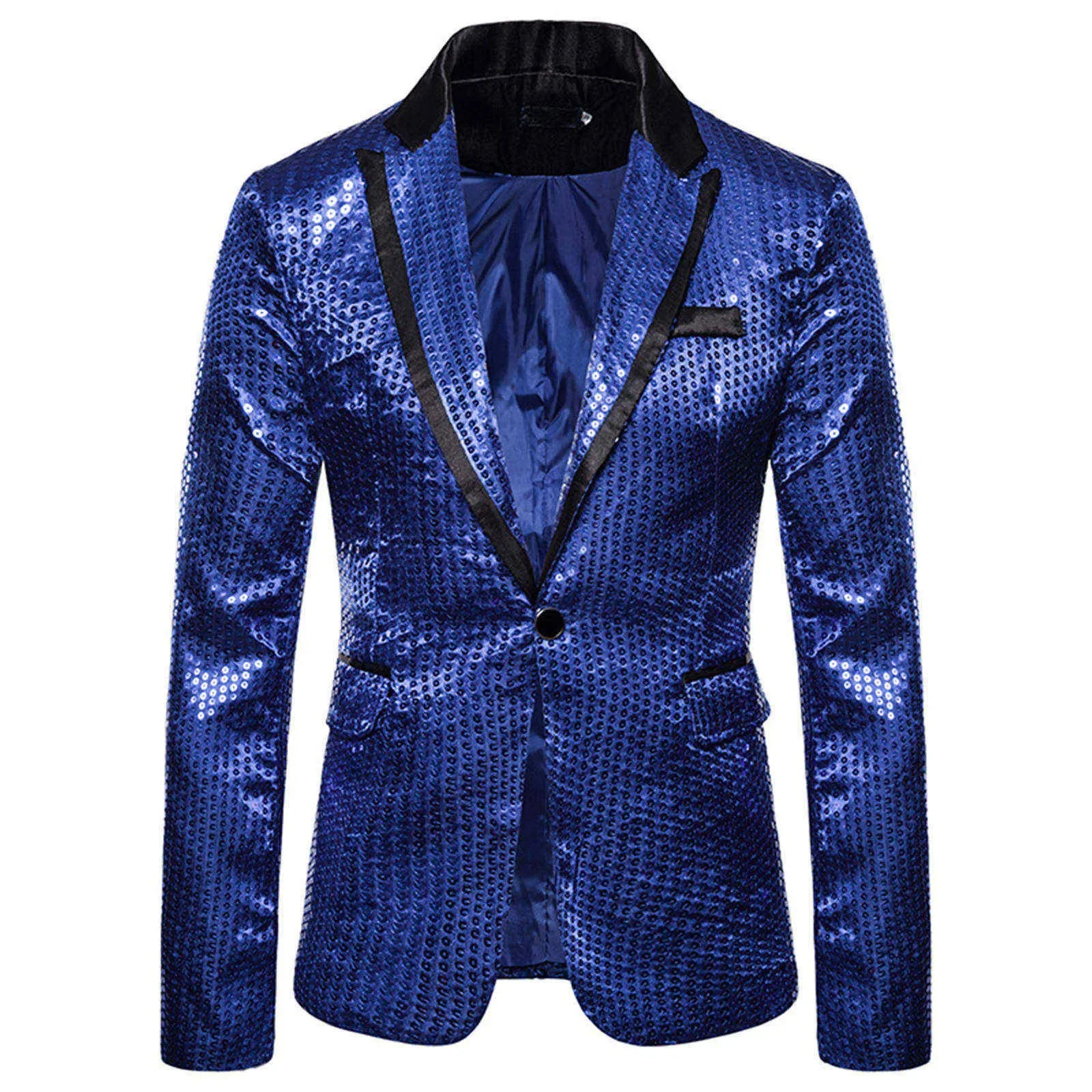 Shiny Gold Shiny Shiny Decorated Blazer Jacket for Men Night Club Graduation Men Suit Blazer Homme Costume Stage Wear for Singer