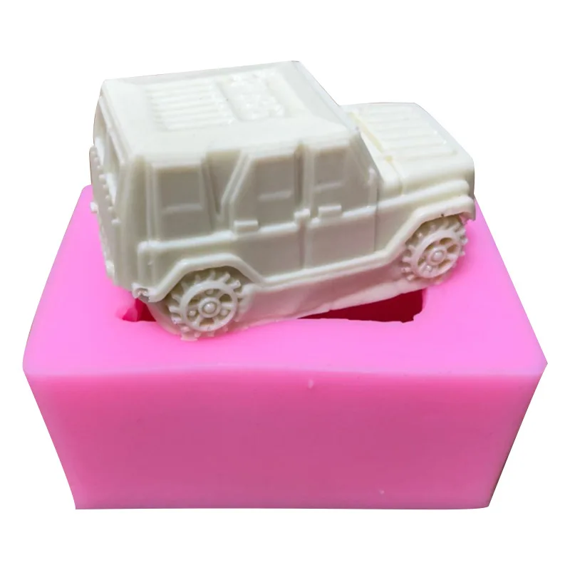 Truck Car Styling Silicone Baking Chocolate Cake Decoration Silicon Moulds  Resin Molds 19-106