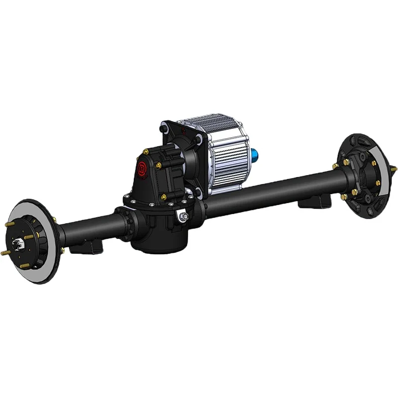 Accept Custom Electric Car Rear Axle With Electric Engine Motor And Transaxle