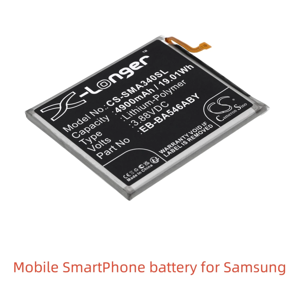 Li-Polymer Mobile SmartPhone battery for Samsung,3.88V,4900mAh,Galaxy A54 5G 2023 SM-A346M/N EB-BA546ABY GH82-31469A