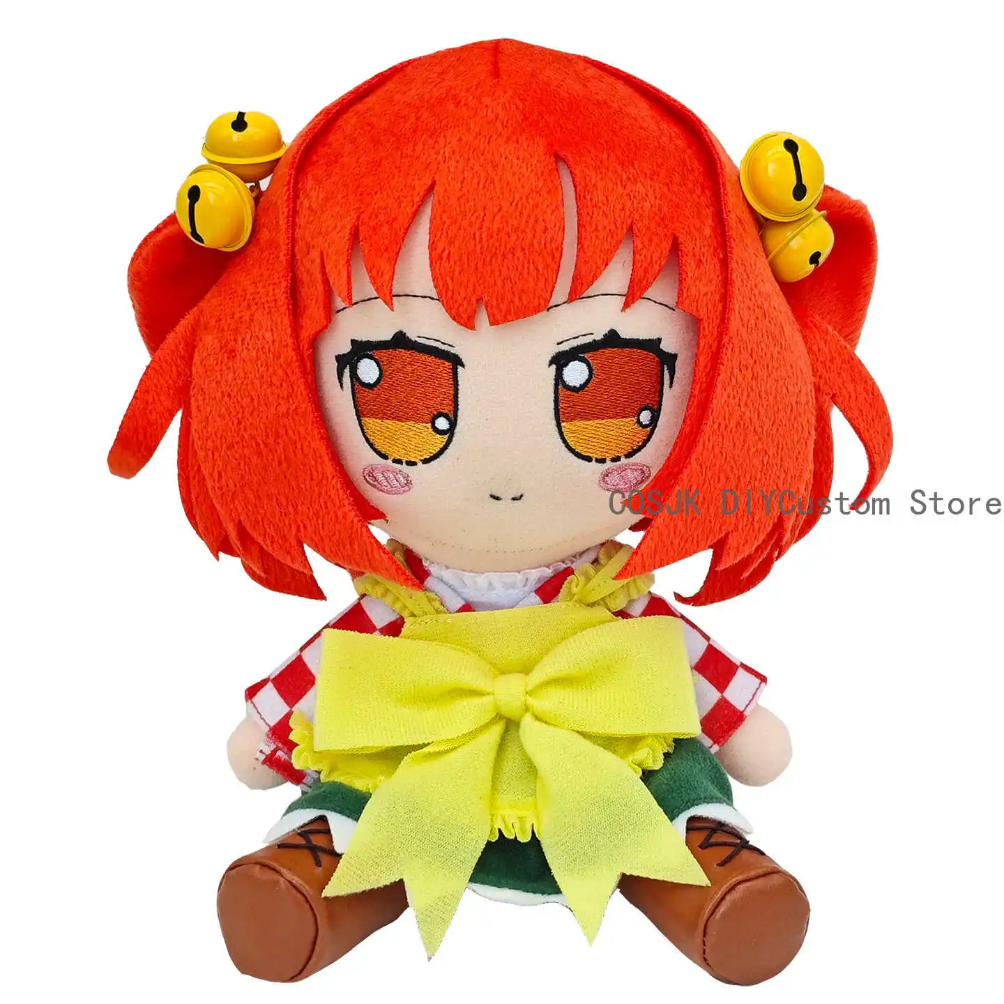 لطيف Motoori Kosuzu Touhou مشروع فومو سلسلة فتاة يجلس وسادة أنيمي تأثيري الكرتون Kawaii بلوشي التميمة هدايا عيد الميلاد