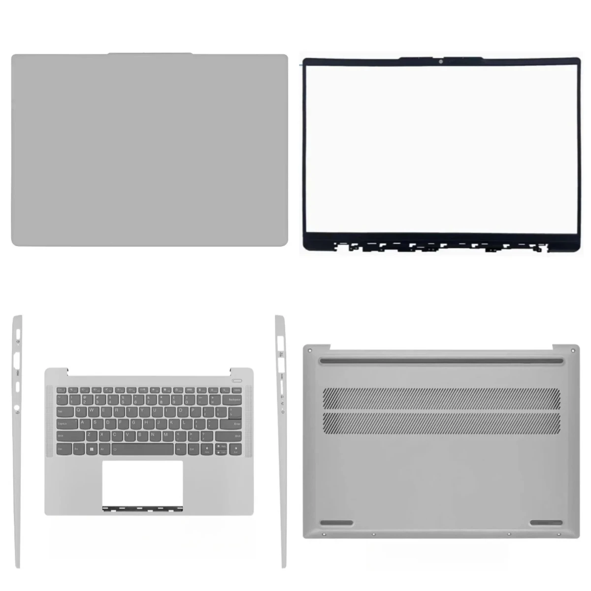 for Xiaoxin 14 IAH8 IRL8 ABR8 Slim 5 14 2023 laptop LCD screen top cover, screen frame, palm rest bottom shell ABCD Cover