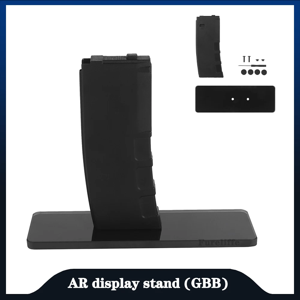 AR Display Stands(GBB) adaptable to M4 & AR15(GBB model)，anti-slip pads easy to install decorative ornaments Display Standing