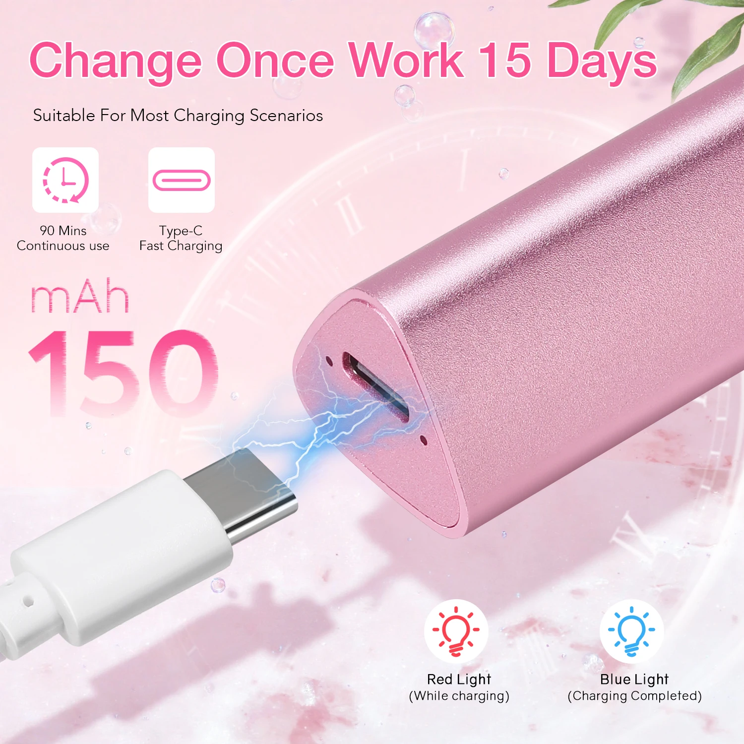 เครื่องเป่าแห้งด่วนแบบมือถือโคมไฟอบเล็บขนาดเล็กพร้อมขาตั้งโคมไฟ LED UV มืออาชีพสำหรับเล็บเครื่องมือทำเล็บแบบพกพาใช้ในบ้าน