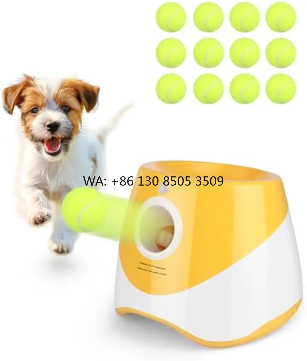 Hot Selling Pet Products Factory Wholesale Automatic Dog Ball Launcher Thrower 3/6/9M Distance Launcher Thrower  for Doggy Puppy
