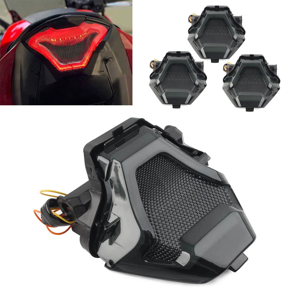 Motorcycle Integrated   Tail Light Turn Signals Lamp Indicator For Yamaha YZF R3 R25 Y15ZR MT07 YZF FZ07