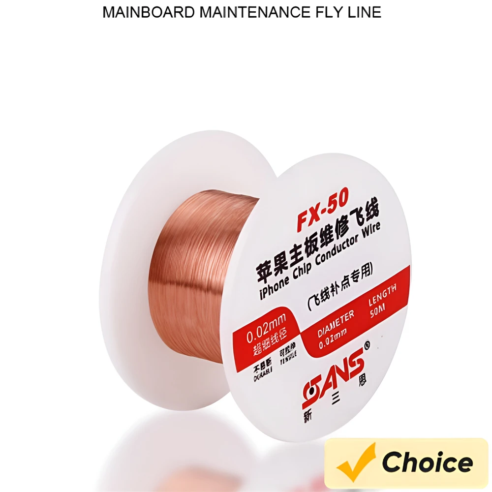 

Ultra Thin 0.01mm Insulation Fly Line Copper Soldering Jump Wire for IPhone Logic Board Motherboard BGA Fingerprint Repair Tools