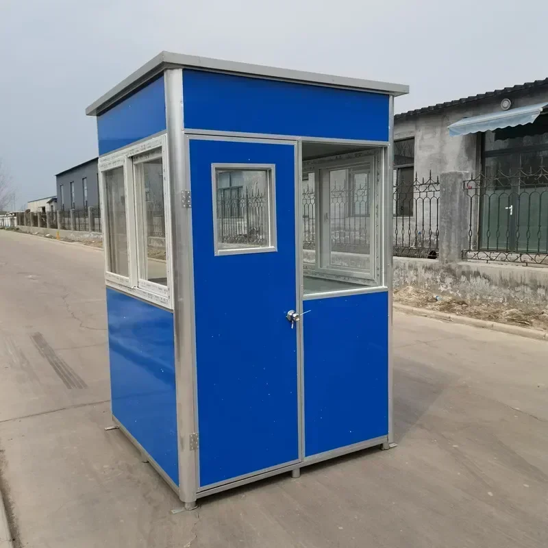 

Mobile Booth Security Guard Duty Lounge Construction Site Movable House Temporary