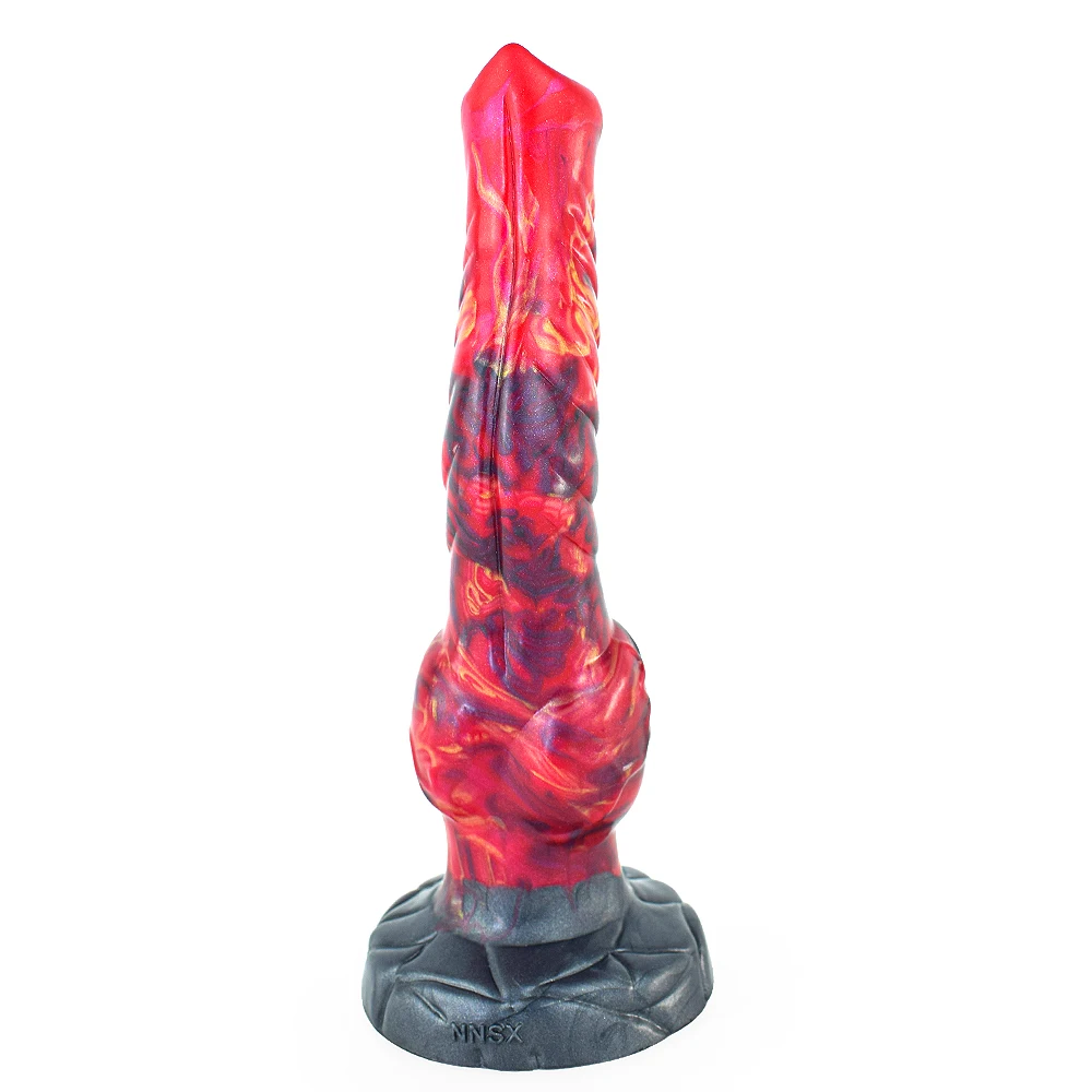 FAAK Various Style Dog Penis Monster Dildo Female Masturbators Silicone Realistic Penis Butt Plug Intimate Toys Big Sex Toy Shop