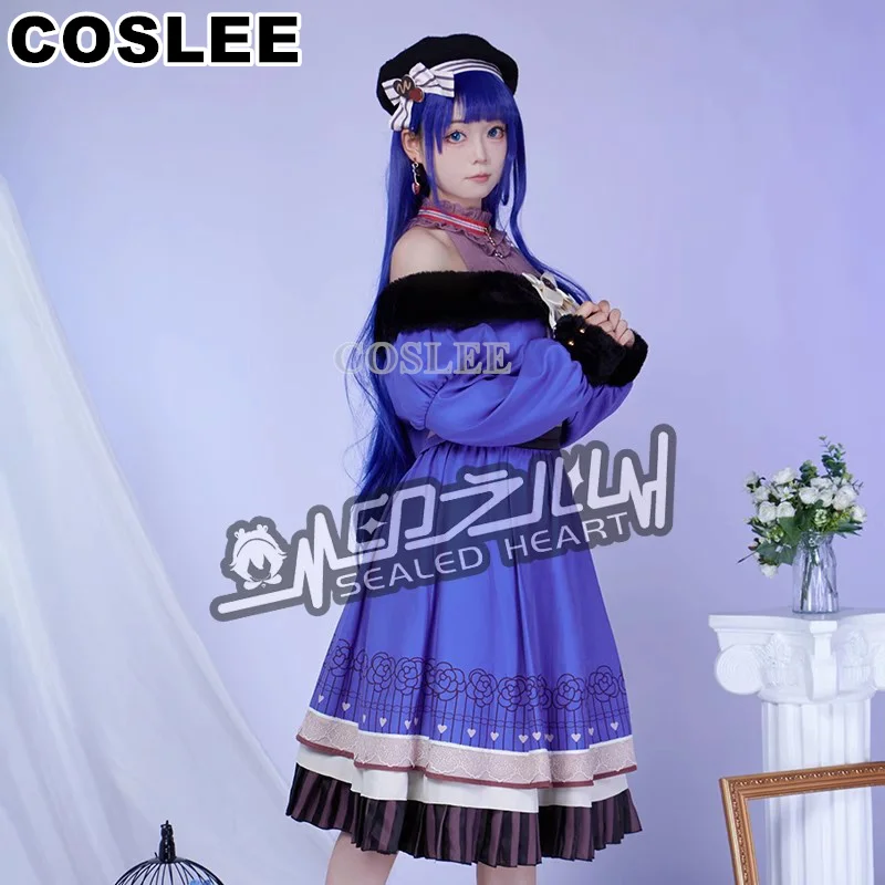 

COSLEE PJSK Kiritani Haruka Cosplay Project Sekai Costume Game Suit Women Dress Uniform Halloween Party Outfit Clothing XS-XL