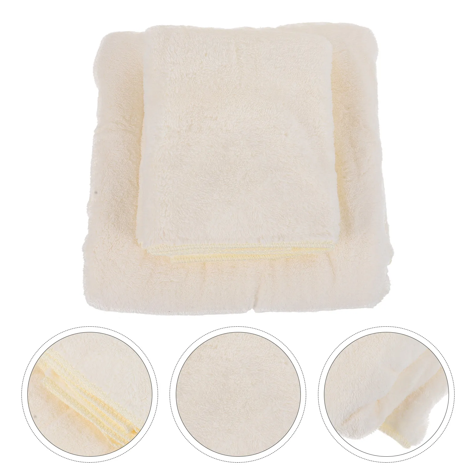

1set 1Set Coral Fleece Bath Thick Warm Shower Quick Drying Absorbent Body Towel Home Hotel Bathroom Beach Use Supple