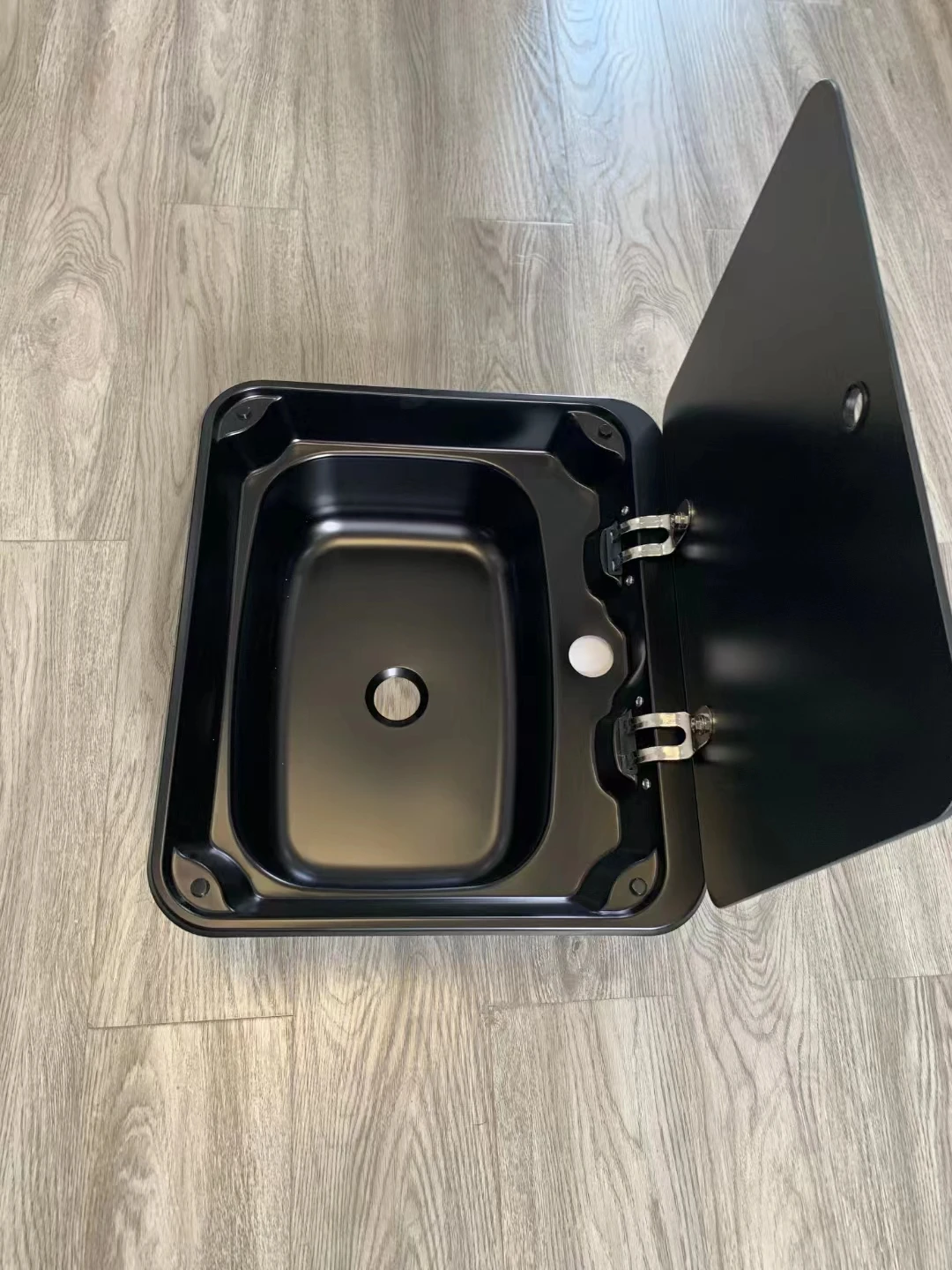 RVS قافلة المعسكر مقطورات السفر أحواض المطبخ الفولاذ المقاوم للصدأ 304 الفولاذ المقاوم للصدأ قافلة المحمولة RV أحواض المطبخ