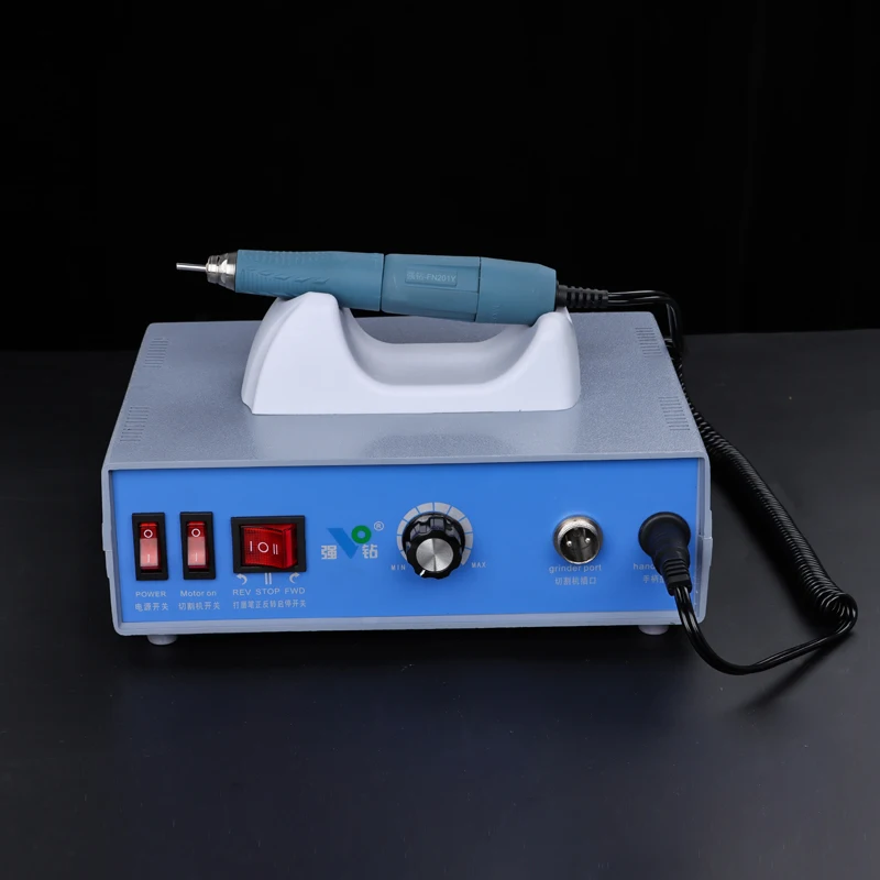 Micromotor Apparatuur Hoge Rotatie 90000 Rpm Master Sieraden Polijstmachine Twee Handstuk Voor Polijsten Hout Steen 500W