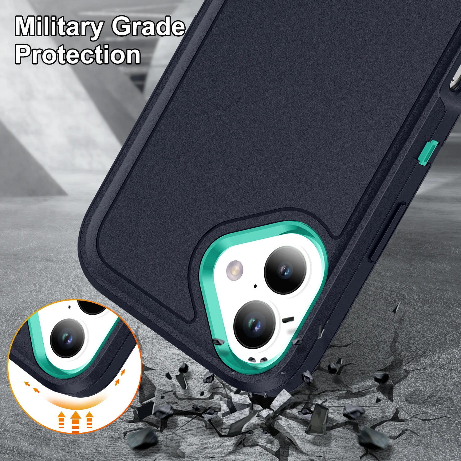 Funda Armor Protection Kickstand para Iphone 17 Pro Max Air 16 Plus Iphone17