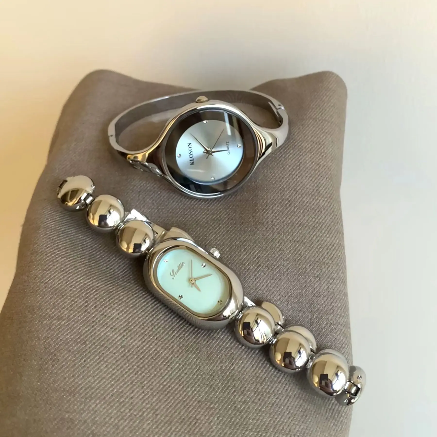 Stylish And Sophisticated Round Bracelet Watch, Small And Exquisite Women'S Watch, Simple And High-Value Quartz Watch