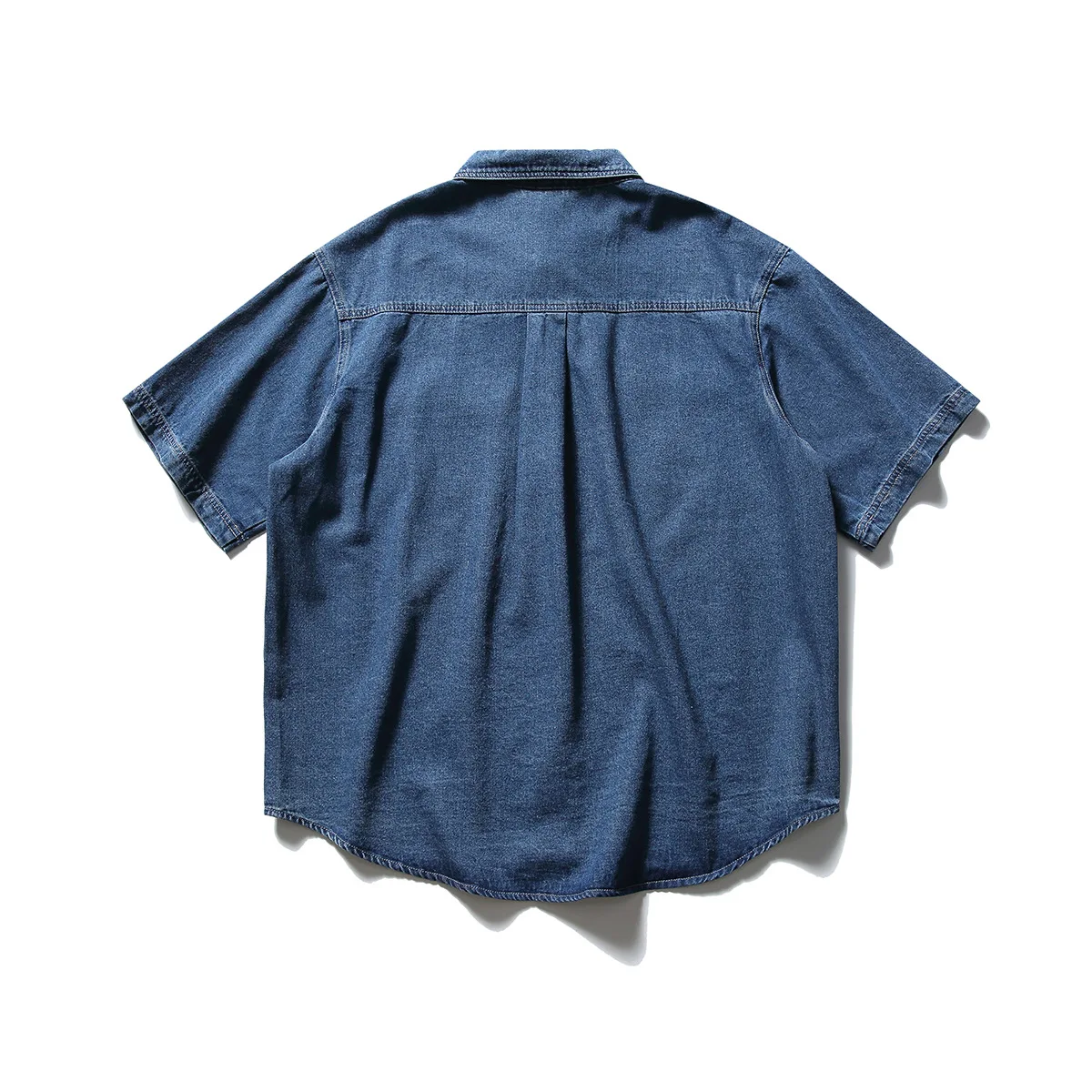 RUIIENRS x ARBENDO 2025 Summer New Retro Fashion All-match Cotton Lapel Shirt T-shirt
