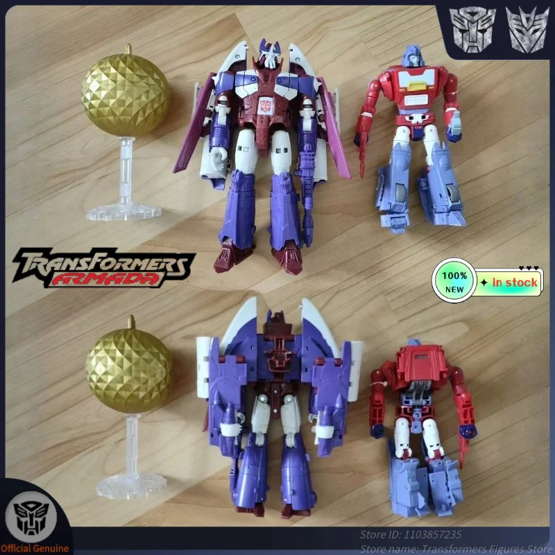 오리지널 브랜드 신제품 트랜스포머 로봇 장난감 SDCC 알파 트리온 오리온 팍스 G1 영화 만화 액션 피규어 애니메이션 가동 모델 선물