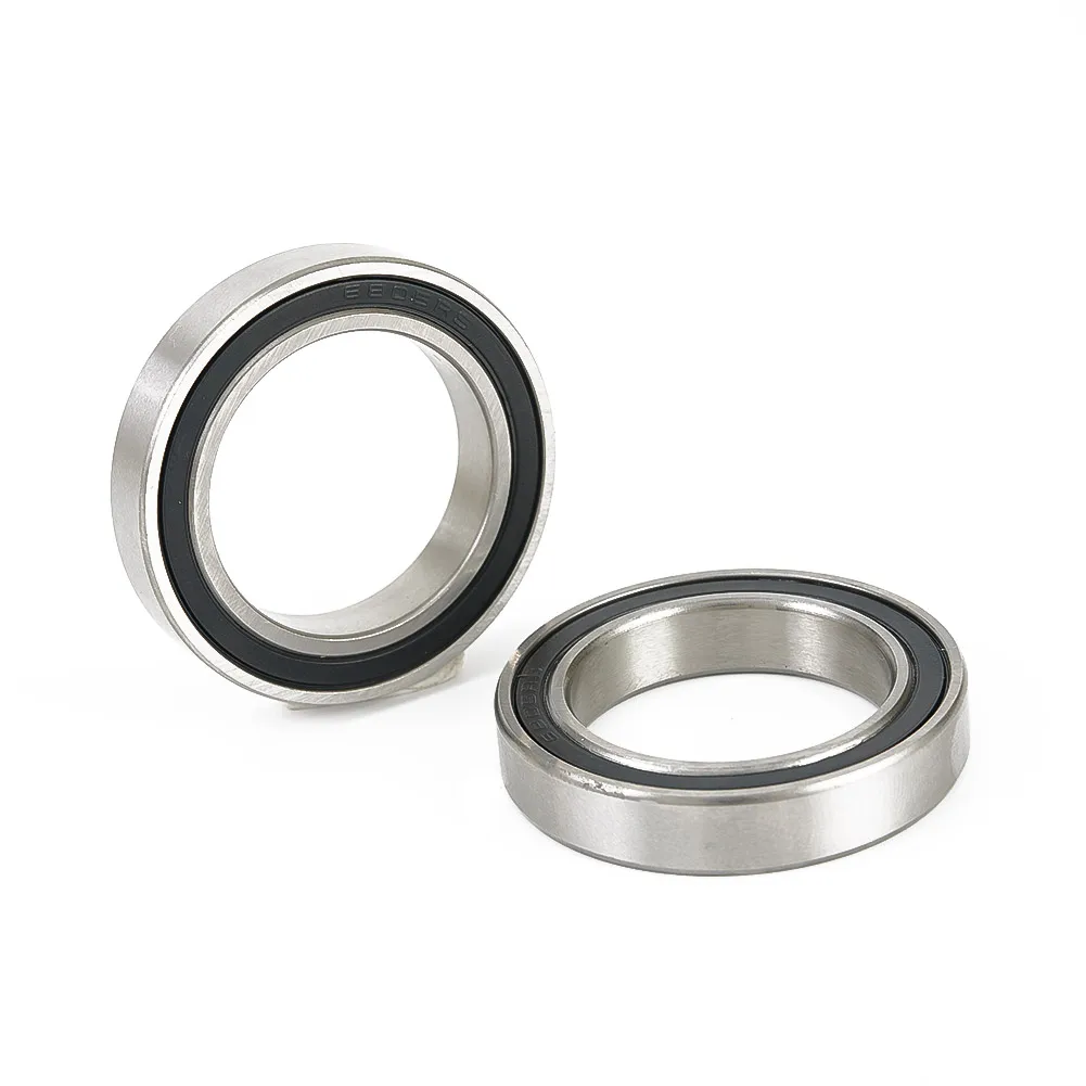 2pcs 25*37*7MM Ball Bearing 6805-2RS Thin Wall Deep Groove Steel Bearings  For BB68-73 /BB90-92 Center Shaft Bicycle Accessories