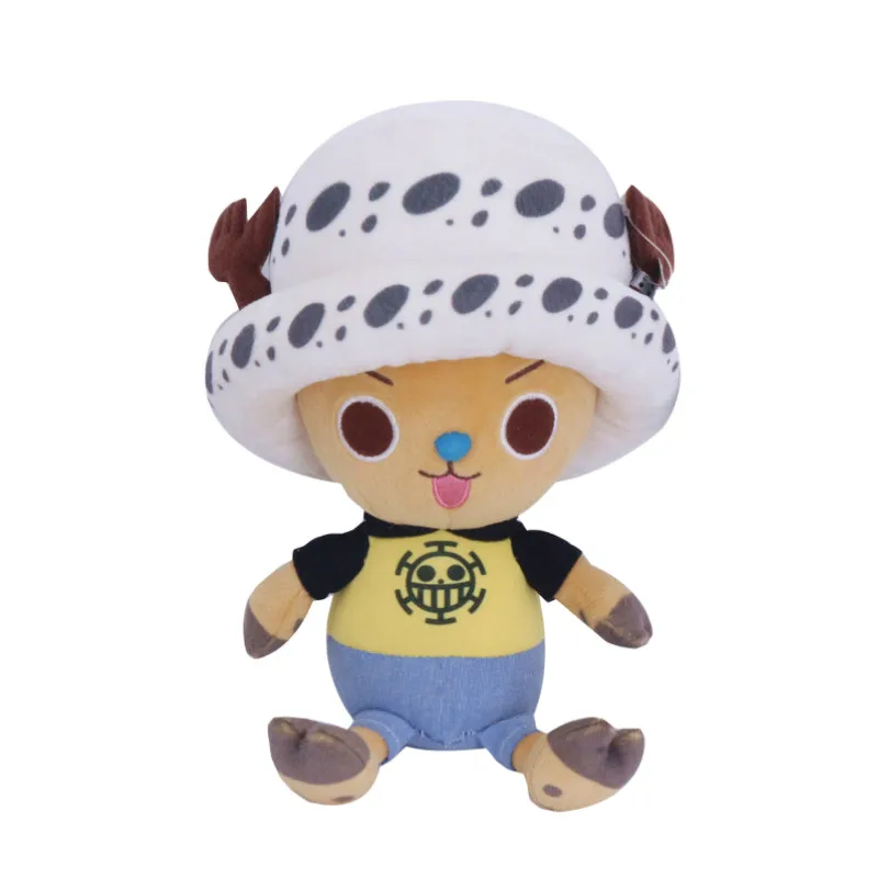 Japanische Anime 25 cm One Piece Original Plüschtiere CartoonFigure Ruffy Chopper Ace Roronoa Zoro Niedliche Stoffpuppe Kinder Weihnachtsgeschenke – Detail 10